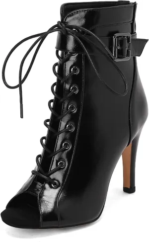 Scaoruki Women Classic Gladiator Sandals Summer Booties Breathable Mesh Sandals