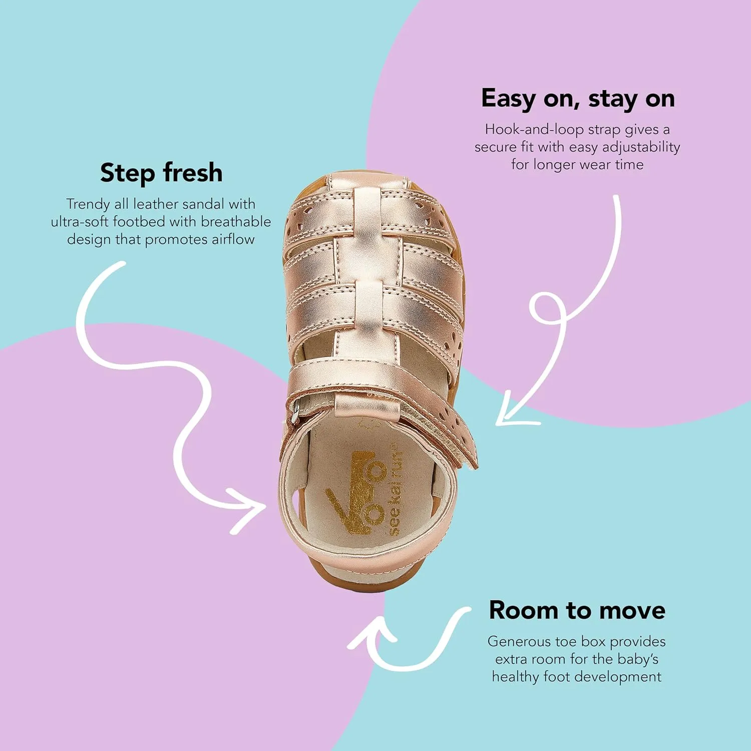 See Kai Run, Gloria IV Sandals for Kids