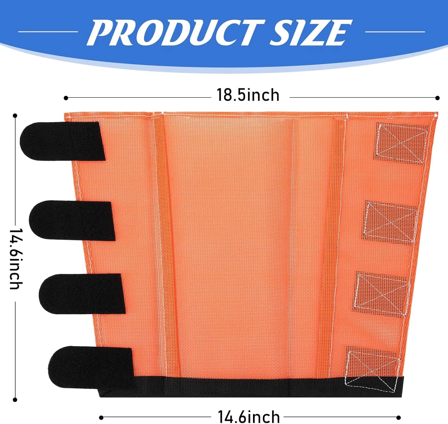 Set of 16 Mesh Fly Boots for Horse Breathable Mesh Horse Boots Protective Horse Leg Wraps Horse Leggings for Preventing Flies and Mosquitoes Bites