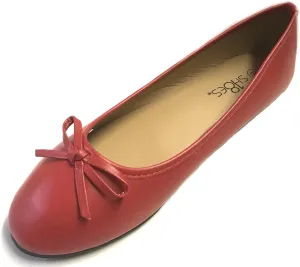 Shoes 18 Womens Ballerina Ballet Flats Shoe with Bow