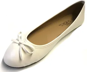 Shoes 18 Womens Ballerina Ballet Flats Shoe with Bow