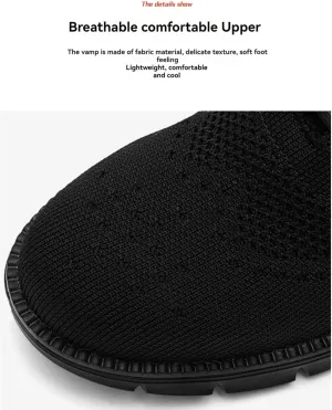 Shoes for Men Mens Mesh Oxfords Sneakers Business Casual Dress Lace-Up Walking Shoes Tennis Comfortable Sneakers Slip On Boat Shoes Lightweight Soft Sole & Breathable Fashion Sneakers