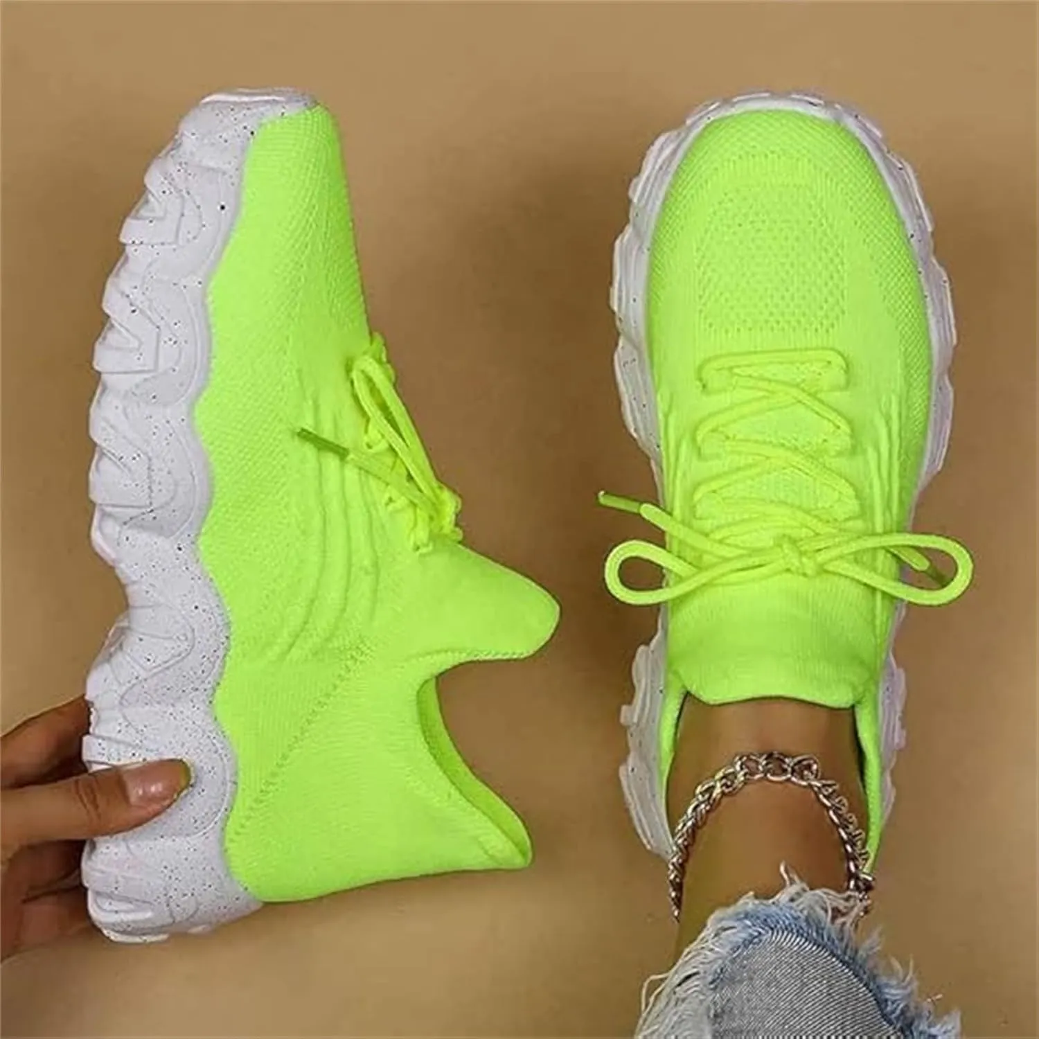 Shoes, Shoes Women Sneakers, Sneakers,2024 Summer Lace-up Low Top Slip on Women Sneakers