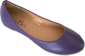 Shoes8teen Womens Ballerina Ballet Flats Shoes Leopard & Solids 14 Colors