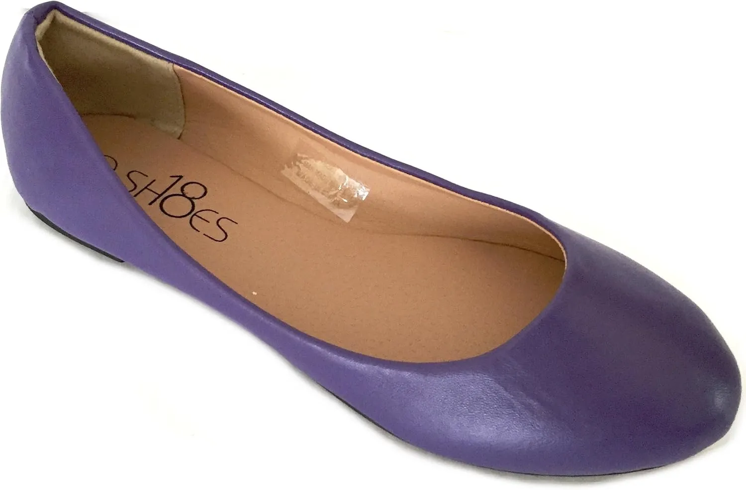 Shoes8teen Womens Ballerina Ballet Flats Shoes Leopard & Solids 14 Colors