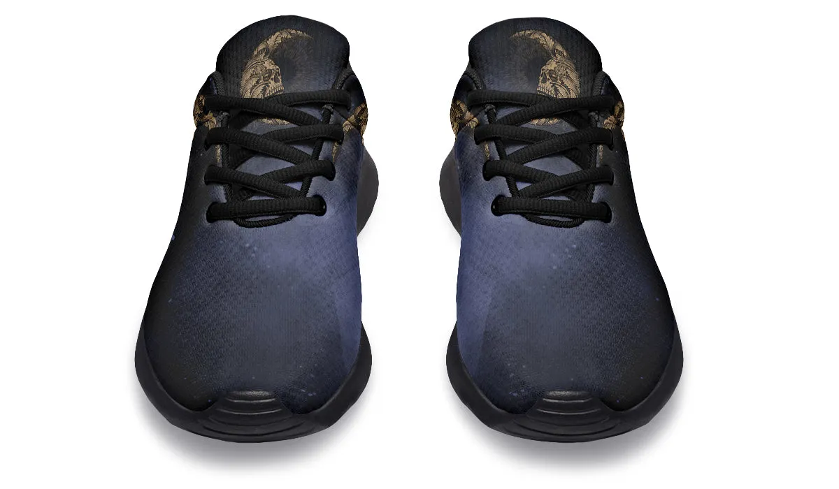 Skull Sun And Moon Sneakers