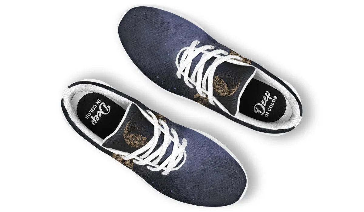 Skull Sun And Moon Sneakers