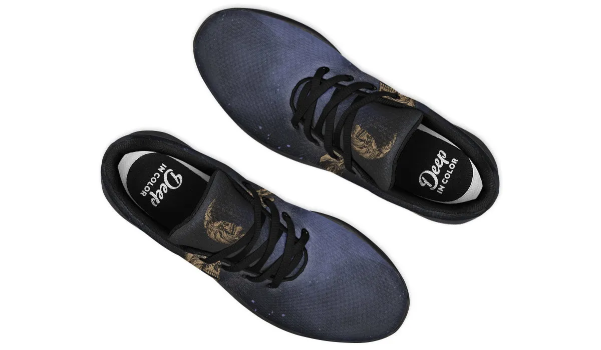 Skull Sun And Moon Sneakers
