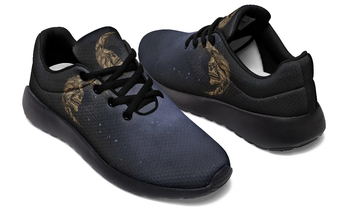 Skull Sun And Moon Sneakers