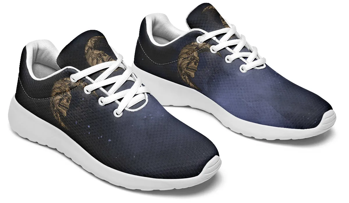 Skull Sun And Moon Sneakers