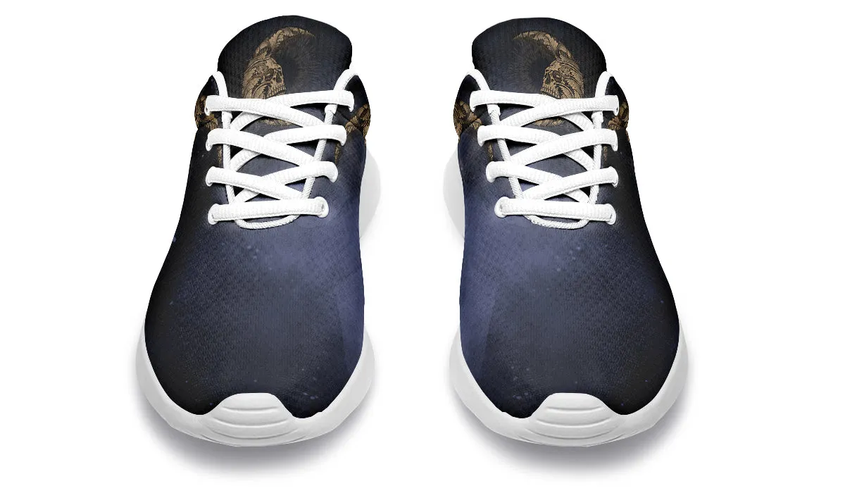 Skull Sun And Moon Sneakers