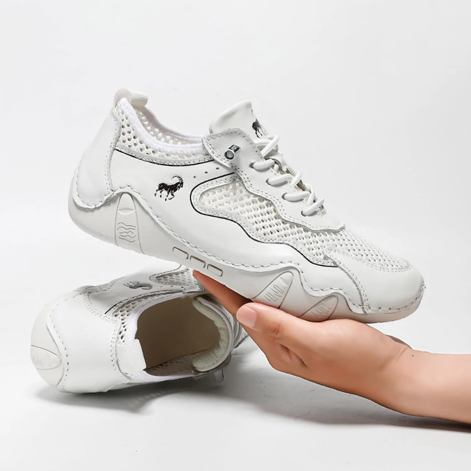 Skywalk Summer Ultra-Breathable Outdoor Mesh Walking Shoes for Hiking, Gym & Daily Wear Non-Slip Lightweight Casual Sneakers