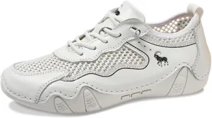 Skywalk Summer Ultra-Breathable Outdoor Mesh Walking Shoes for Hiking, Gym & Daily Wear Non-Slip Lightweight Casual Sneakers