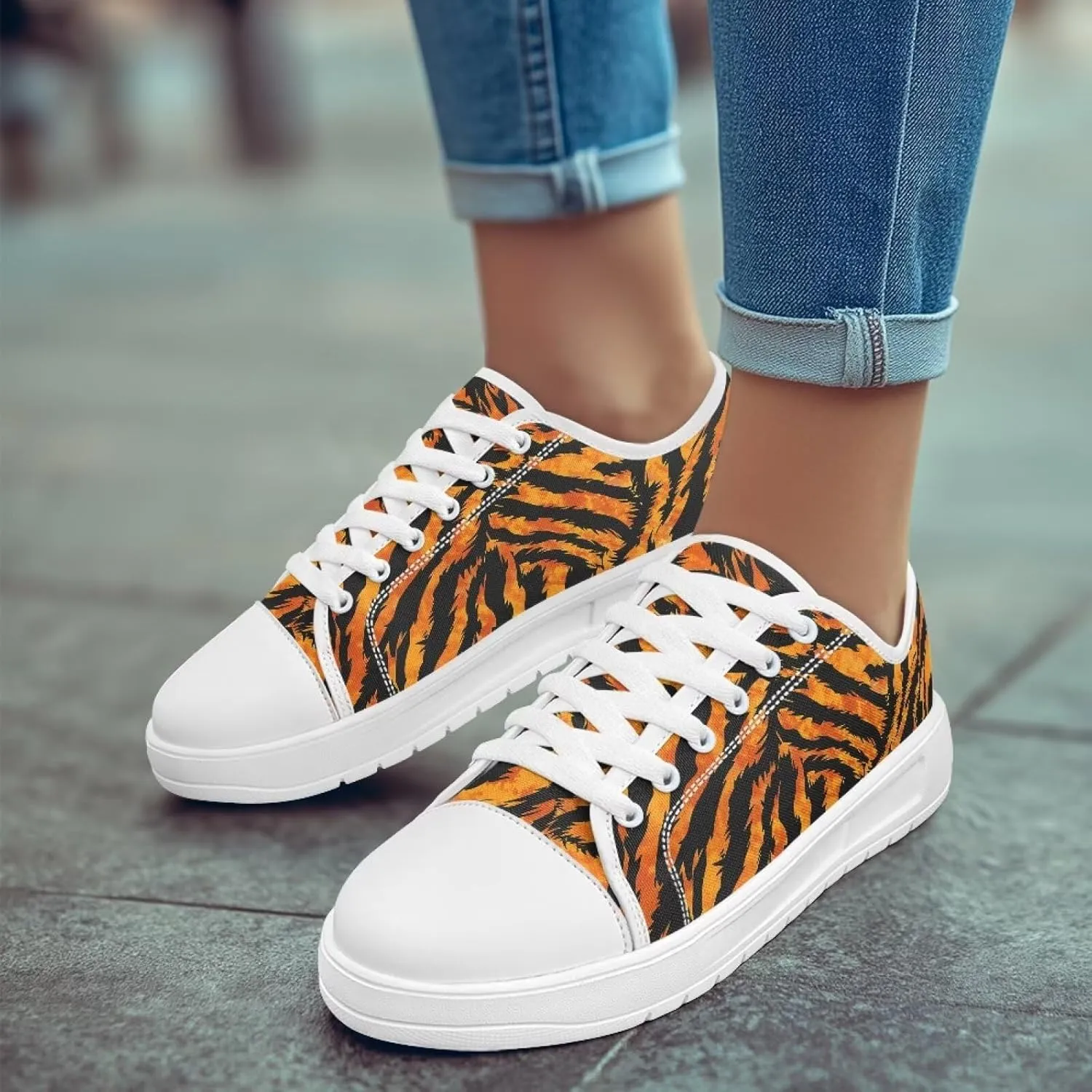 Slip on Sneakers Womens Wide Width Casual Breathable Polyester Running Sneakers Lightweight Low Top Soft Sole Walking Shoes