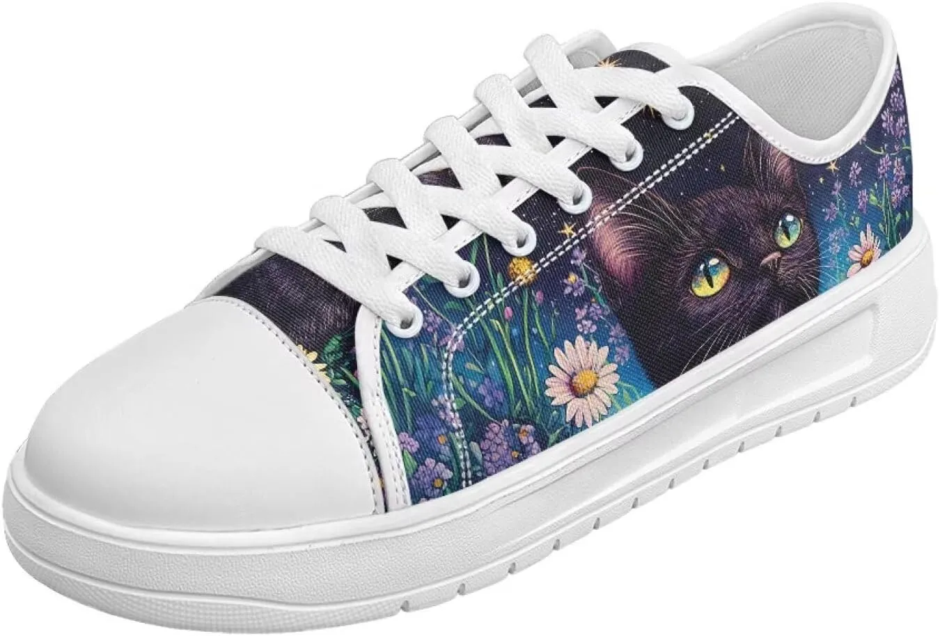 Sneakers for Women Memory Foam Spring Shoes for Women Footwear Slip-On Canvas Shoes Non Slip Fashion 5.5-13.5