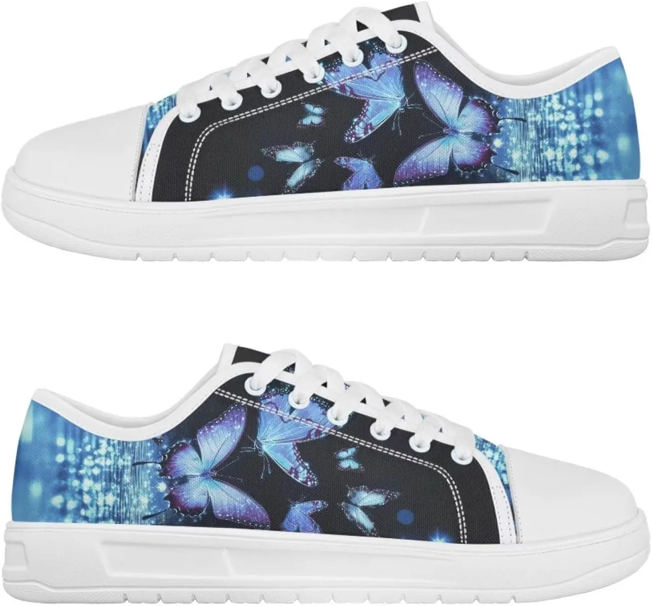 Sneakers for Women Memory Foam Spring Shoes for Women Footwear Slip-On Canvas Shoes Non Slip Fashion 5.5-13.5