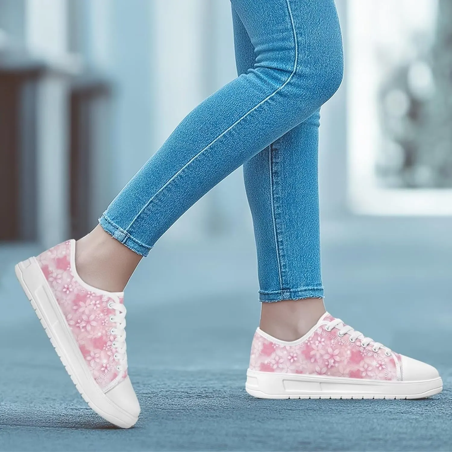 Sneakers for Women Memory Foam Spring Shoes for Women Footwear Slip-On Canvas Shoes Non Slip Fashion 5.5-13.5