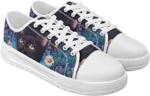 Sneakers for Women Memory Foam Spring Shoes for Women Footwear Slip-On Canvas Shoes Non Slip Fashion 5.5-13.5