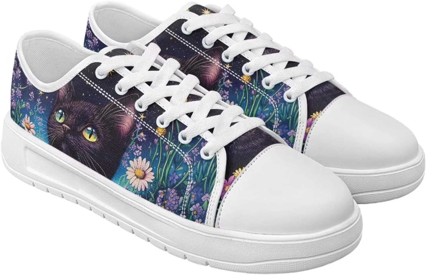 Sneakers for Women Memory Foam Spring Shoes for Women Footwear Slip-On Canvas Shoes Non Slip Fashion 5.5-13.5