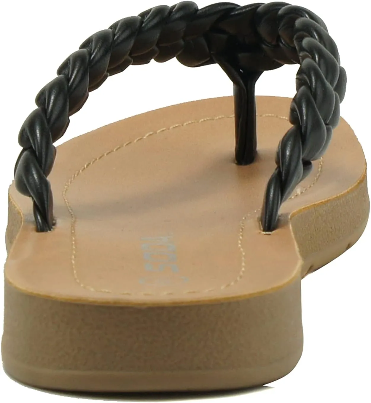 Soda STILL ~ Women Casual Comfort Braided Flip Flops Flat Fashion Thong Sandal