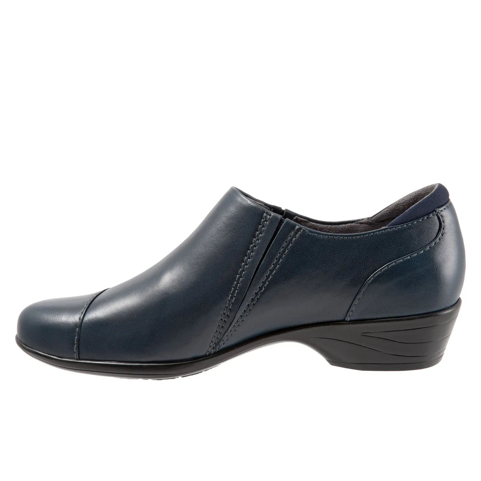 Softwalk Charming S1754-400 Womens Blue Loafers & Slip Ons Casual Shoes