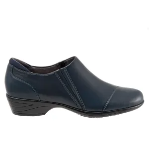 Softwalk Charming S1754-400 Womens Blue Loafers & Slip Ons Casual Shoes