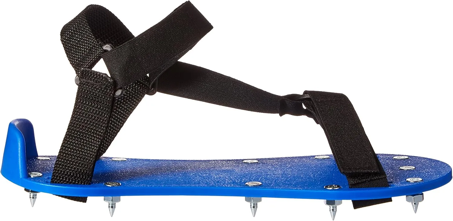 SPIKED SANDALS - PLASTIC - 3/4" SPIKES-VELCRO STRAPS (PR)