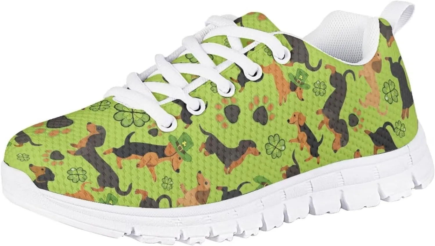 St.Patrick's Day Themed Sport Sneakers for Boys Girls Kids Casual Active Shoes for School