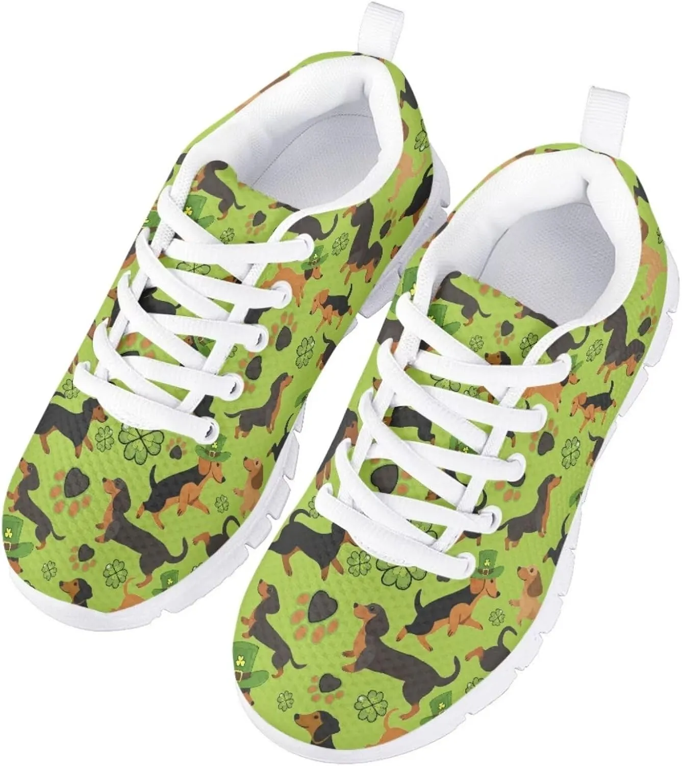 St.Patrick's Day Themed Sport Sneakers for Boys Girls Kids Casual Active Shoes for School
