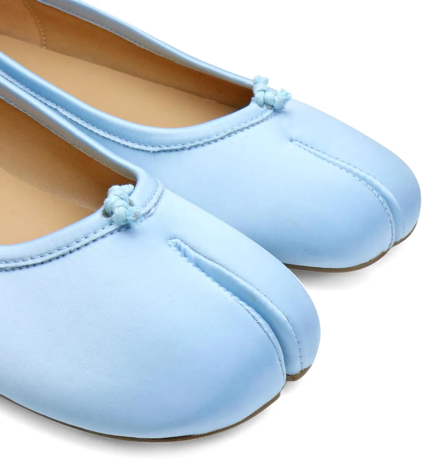 Tabi Shoes Women Split Toe Wide Width Ballet Flats Comfort Casual Work Shoes for Women Office 2025 Spring