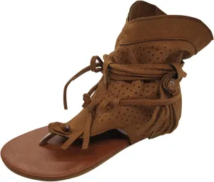 Tassel Flat Sandals For Women Dressy Comfortable,2025 Summer Casual Retro Bohemian T Strap Open Toe Sandals 2025 Fashion Bohemian Breathable Comfortable Slip On Flat Beach Walking Ankle Boots