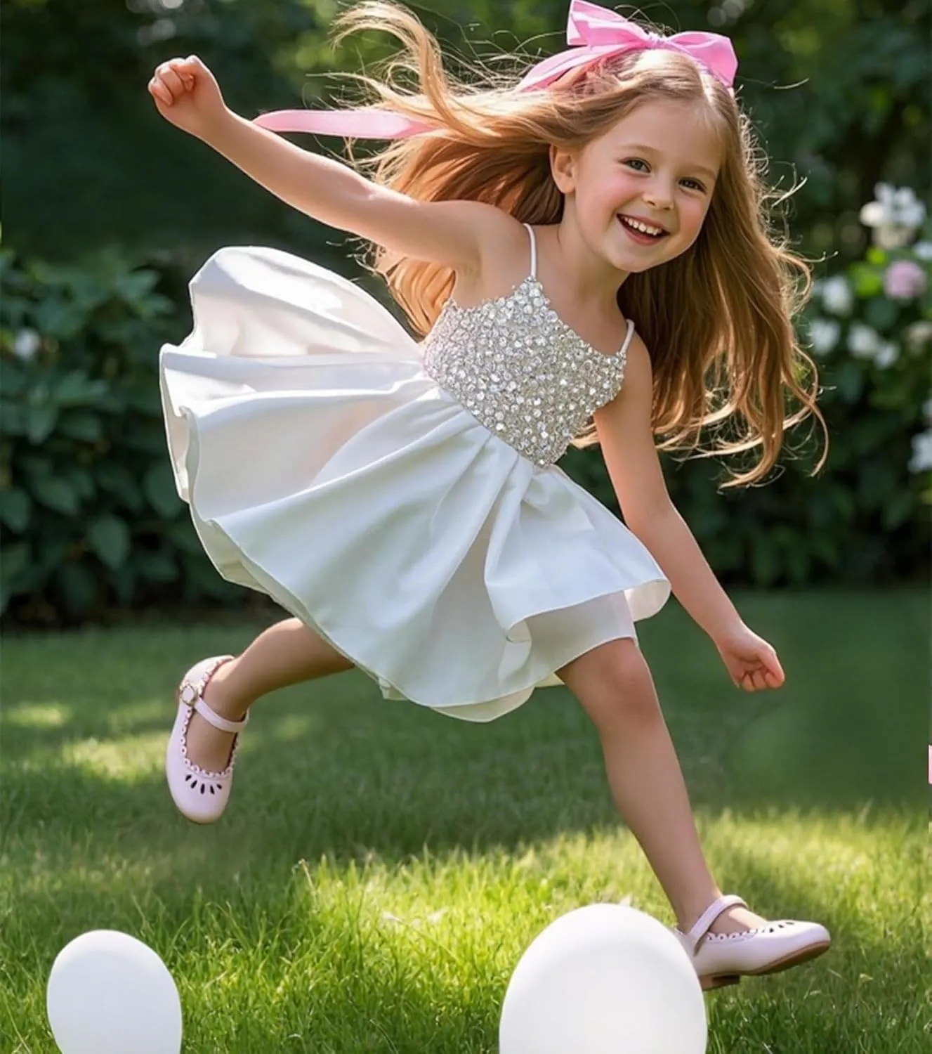 THEE BRON Toddler Mary Janes | Arch Support Leather Princess Shoes | Birthday Party Flats