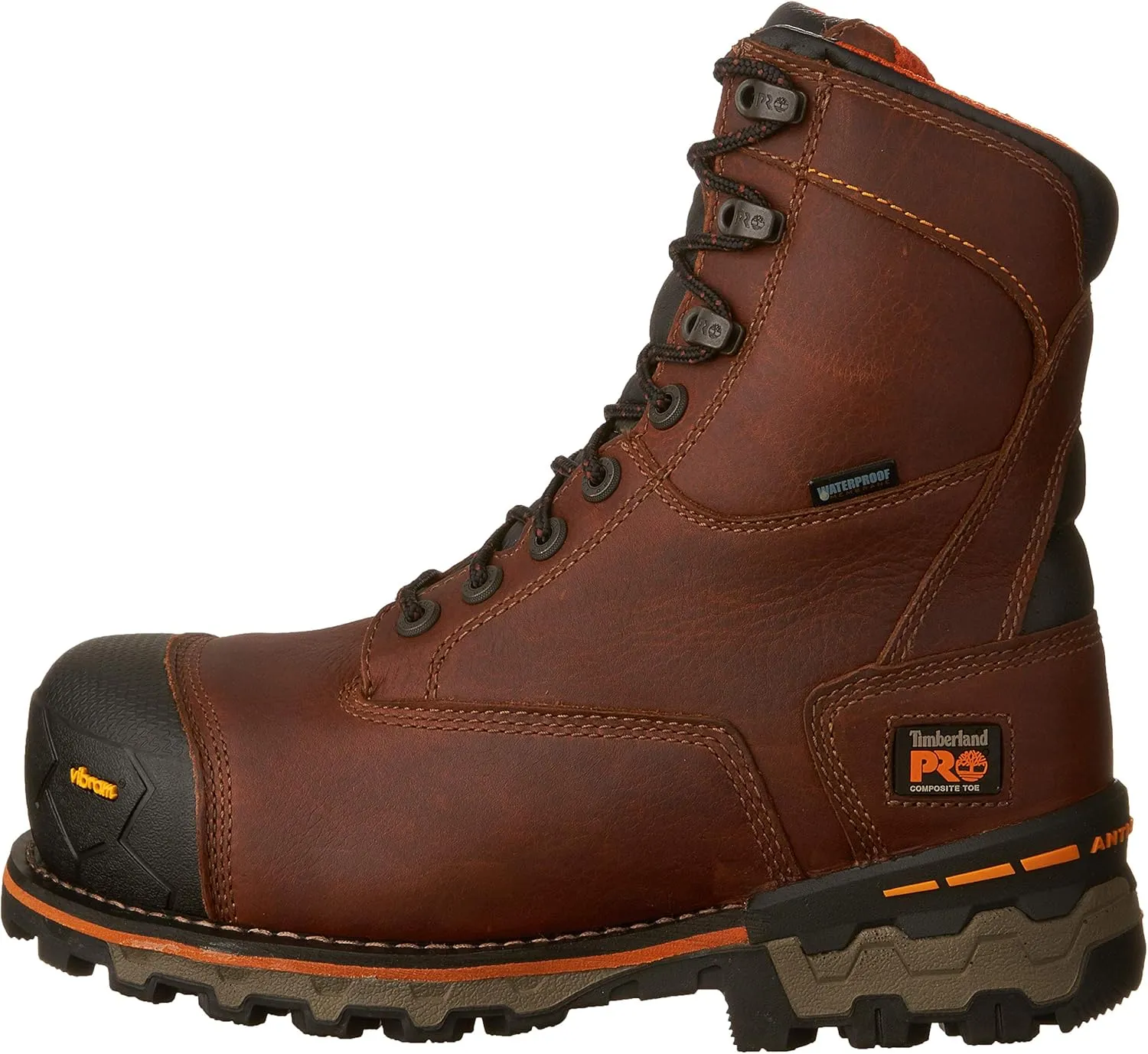 Timberland PRO Men's Boondock 8" Composite Toe Puncture Resistant Waterproof Industrial Boot