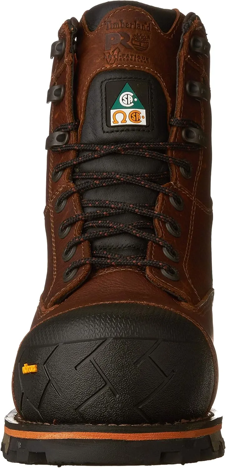 Timberland PRO Men's Boondock 8" Composite Toe Puncture Resistant Waterproof Industrial Boot