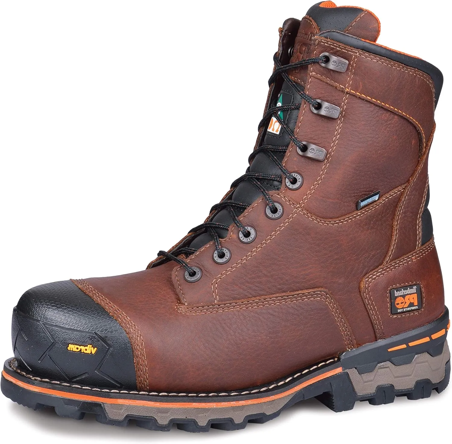 Timberland PRO Men's Boondock 8" Composite Toe Puncture Resistant Waterproof Industrial Boot
