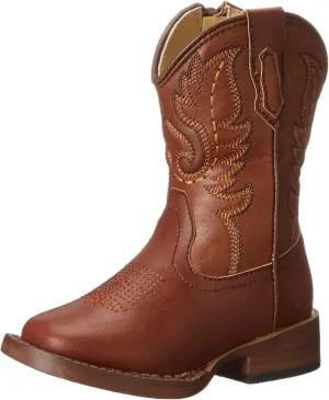Tin Haul Boy's Texson-K Traditional Cowboy Boots