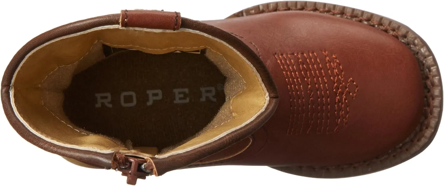 Tin Haul Boy's Texson-K Traditional Cowboy Boots