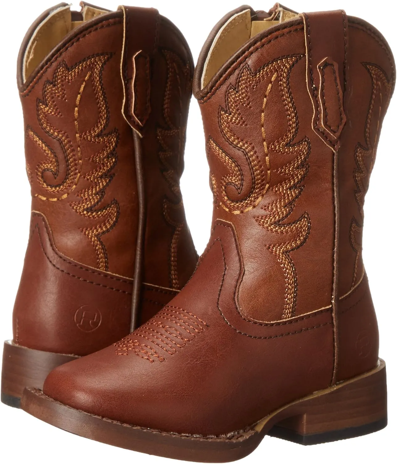 Tin Haul Boy's Texson-K Traditional Cowboy Boots