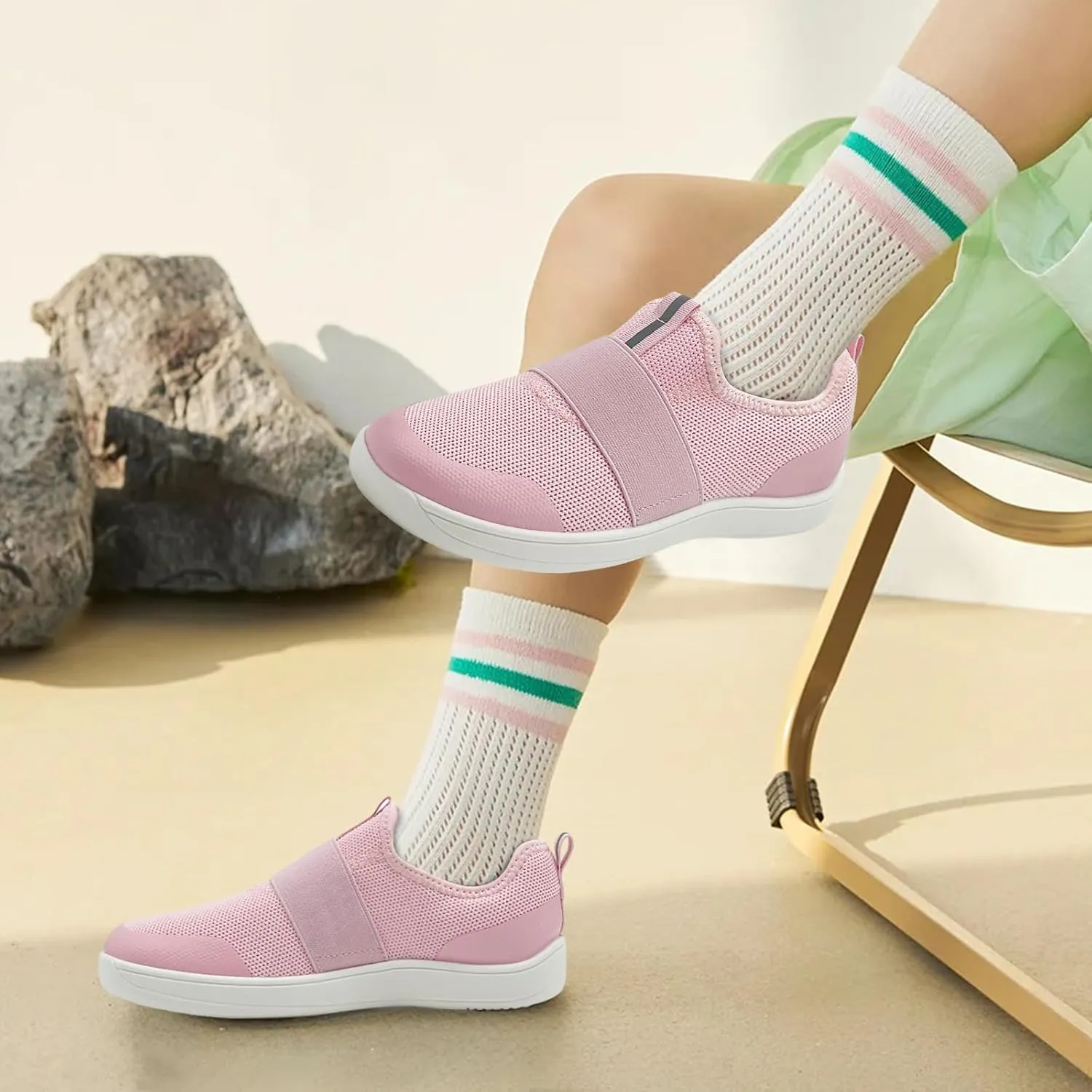Toddler Shoes for Girls Boys Low Top Slip On Kids Casual Sneakers Comfor Lightweight Running Tennis Sports Shoes
