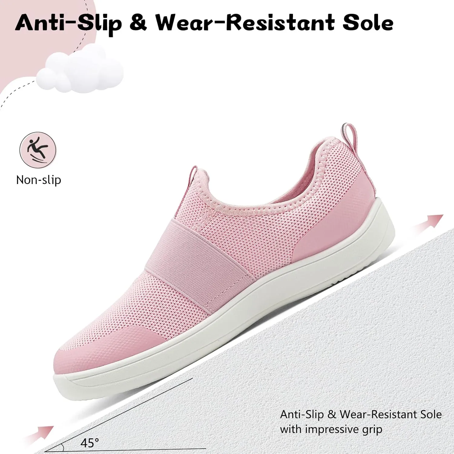 Toddler Shoes for Girls Boys Low Top Slip On Kids Casual Sneakers Comfor Lightweight Running Tennis Sports Shoes