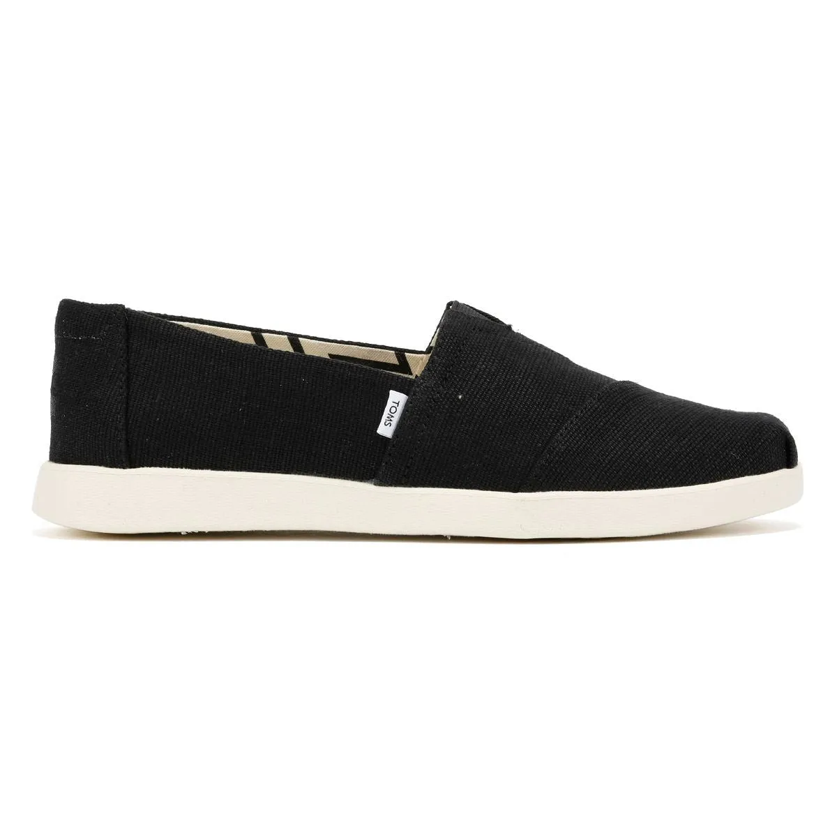 TOMS Alpargata Plus Heritage Canvas Women's Black Espadrilles