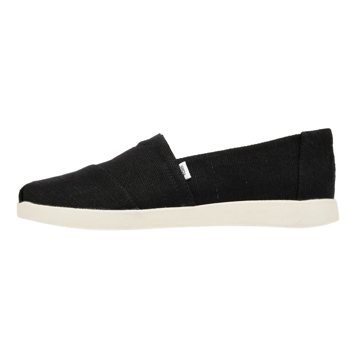 TOMS Alpargata Plus Heritage Canvas Women's Black Espadrilles