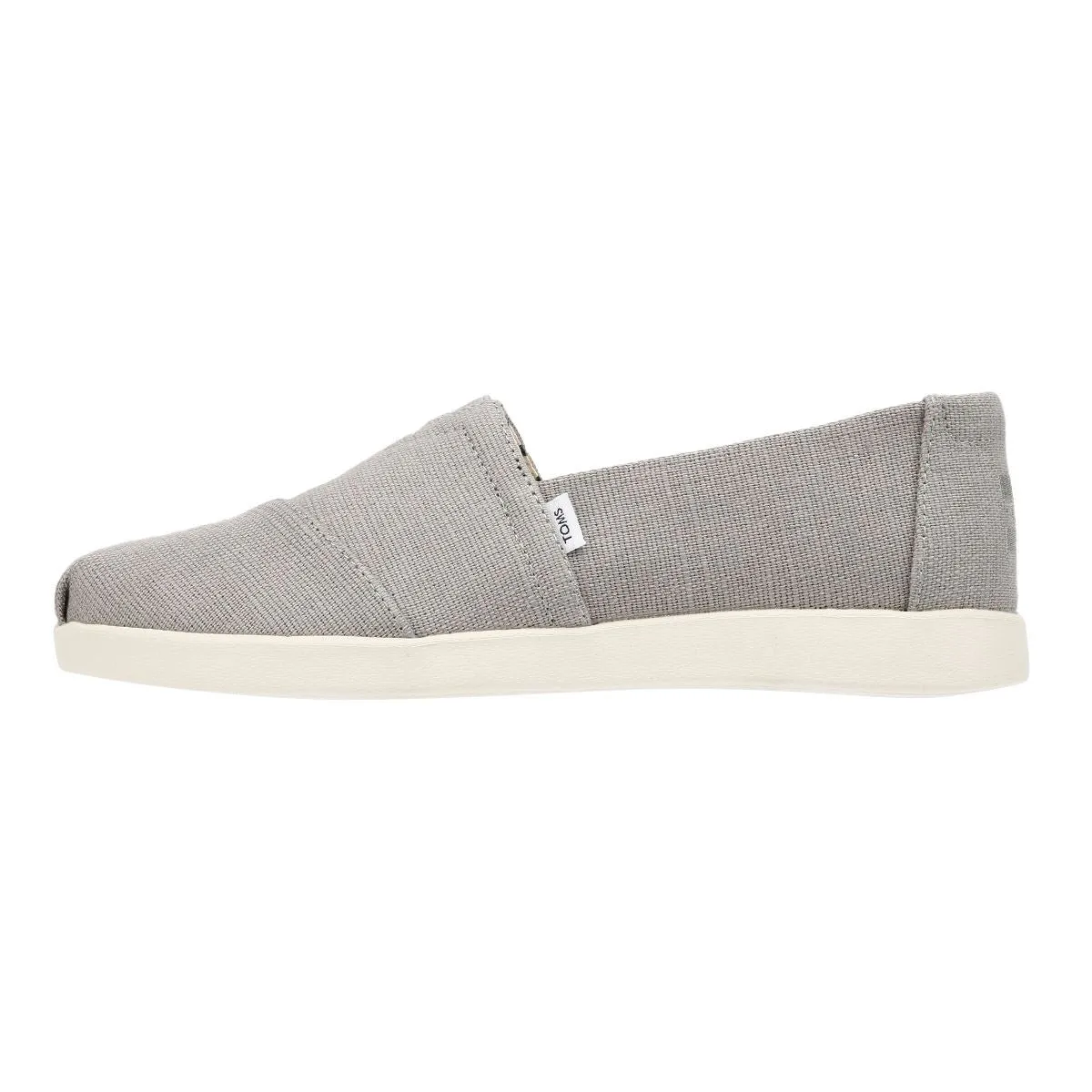 TOMS Alpargata Plus Heritage Canvas Women's Drizzle Grey Espadrilles