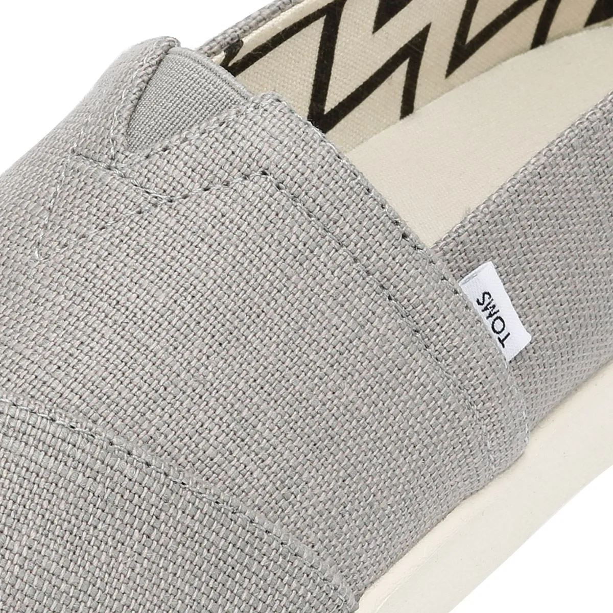 TOMS Alpargata Plus Heritage Canvas Women's Drizzle Grey Espadrilles