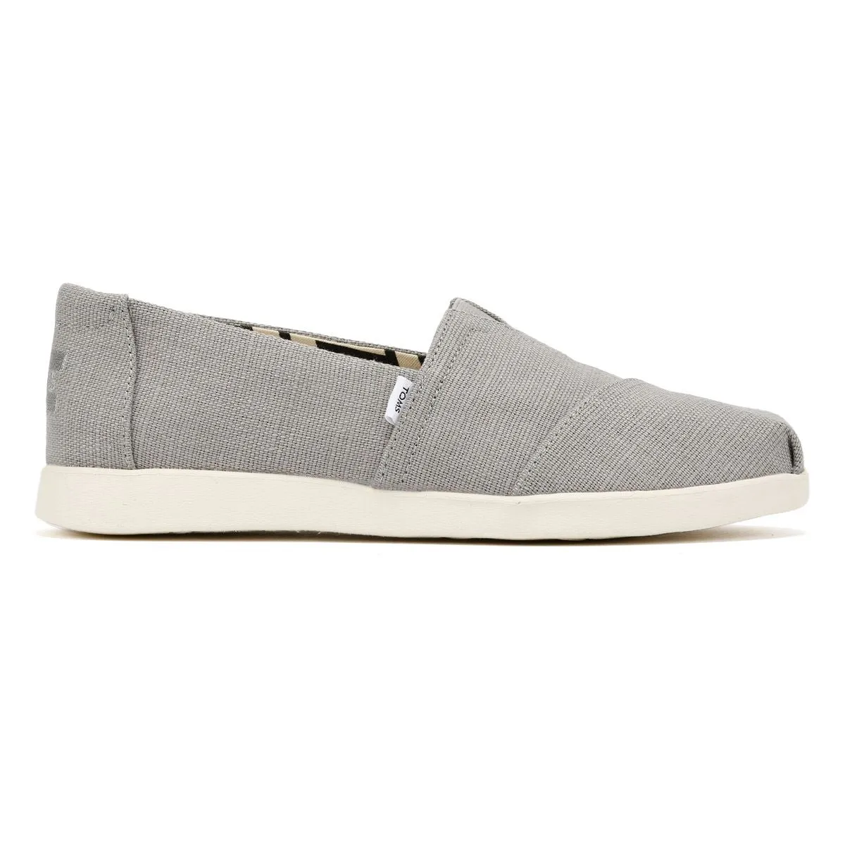 TOMS Alpargata Plus Heritage Canvas Women's Drizzle Grey Espadrilles
