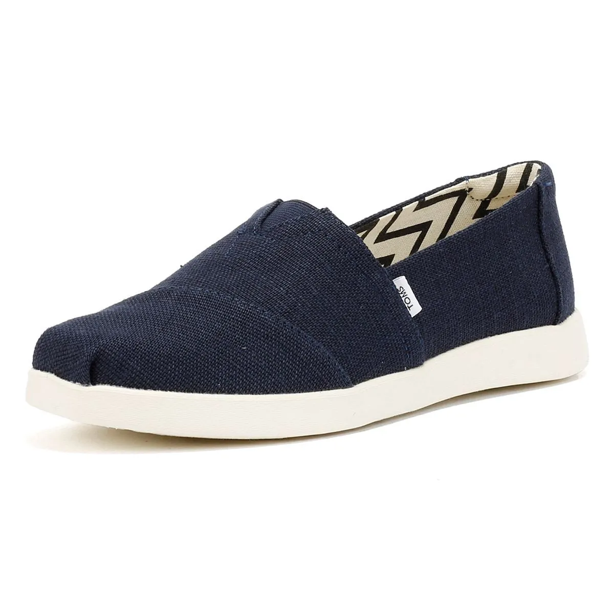 TOMS Alpargata Plus Heritage Canvas Women's Navy Espadrilles