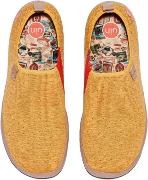 UIN Women's Slip Ons Lightweight Flats Sneakers Walking Casual Loafers Solid Color Travel Shoes