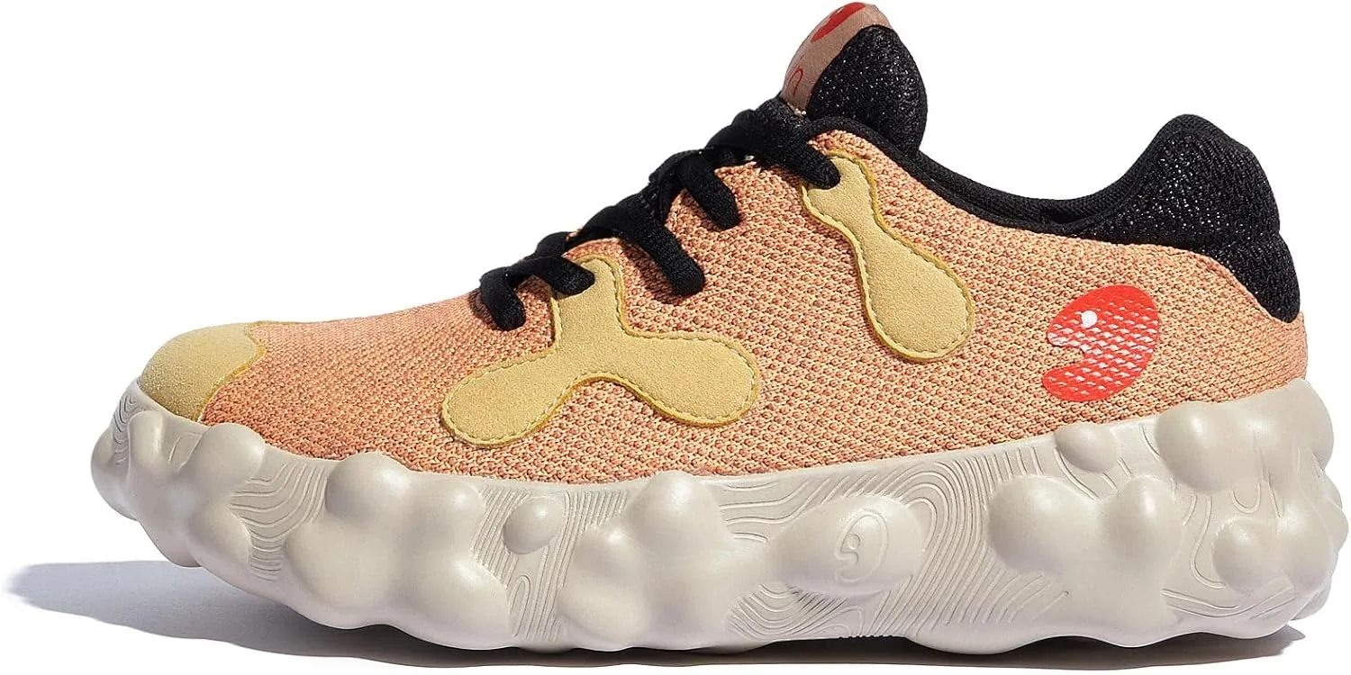 UIN Women's Walking Travel Shoes Slip On Casual Lightweight Wide Toe Chunky Fashion Sneaker Figueras