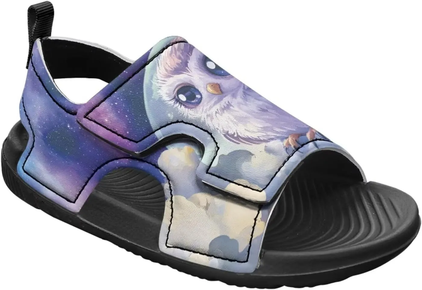 Unisex Child Sandals Open Toe Cute Summer Water Hiking Shoes for Boys Girls Sloth Sunflower Outdoor Sport Athletic Beach Sandals Adjustable Strap