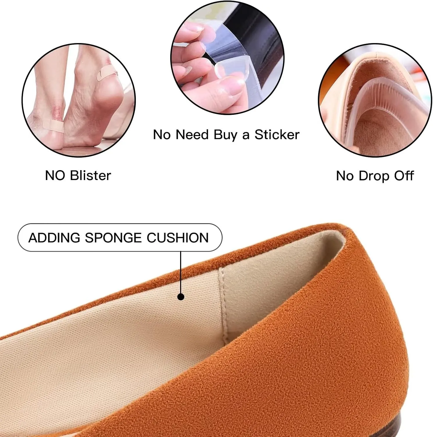 USSHOE Flats Shoes for Women Slip on Round Toe Comfortable Women's Flats Ballet Flats Shoes Loafers